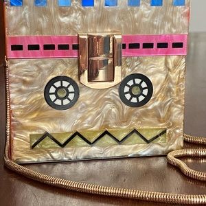 Zara Robot Cube Mini Box Bag Clutch